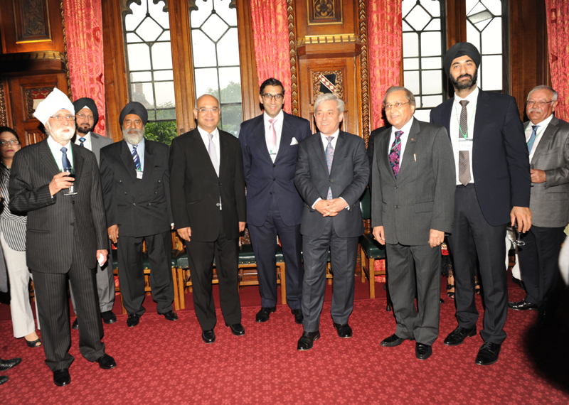 Mr Speaker with prominent members of the PSBI