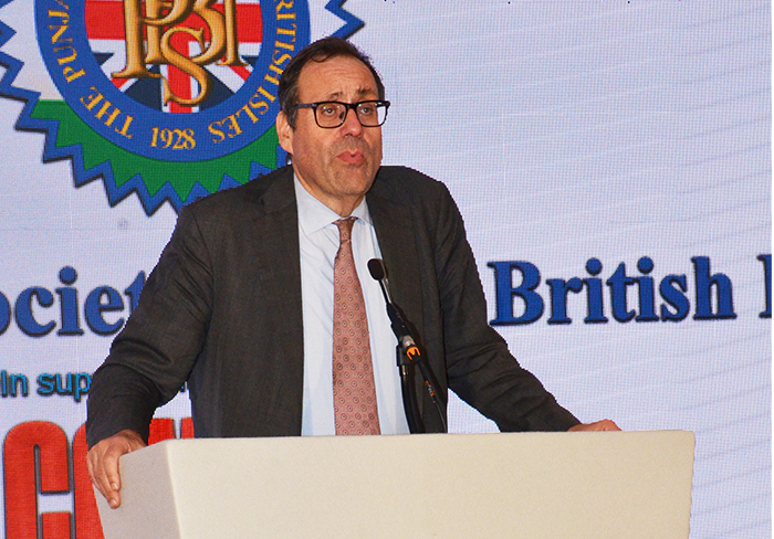 Hon. Richard Harrington MP sharing his affection and admiration of the Punjabi Community